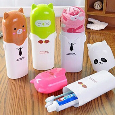 Toothbrush Holder Cartoon Print